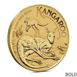 2025 1/4 oz Australian Kangaroo Gold Coin (BU)