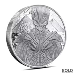 2025 5 oz Samoa Alien Silver Coin
