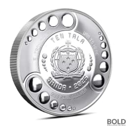 2025 5 oz Samoa Alien Silver Coin