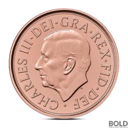 2025 Gold World English Sovereign King