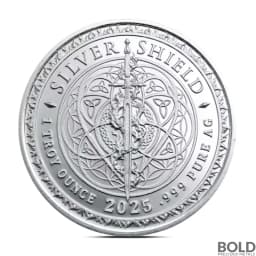 2025 1 oz Shield Bullion Silver Round (BU)