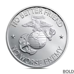 2025 1 oz Shield No Better Friend Silver Round (BU)