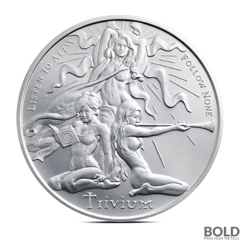 2025 1 oz Shield Trivium Girls Silver Round (BU)
