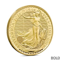 2026 1/4 oz British Britannia Gold Coin (BU)