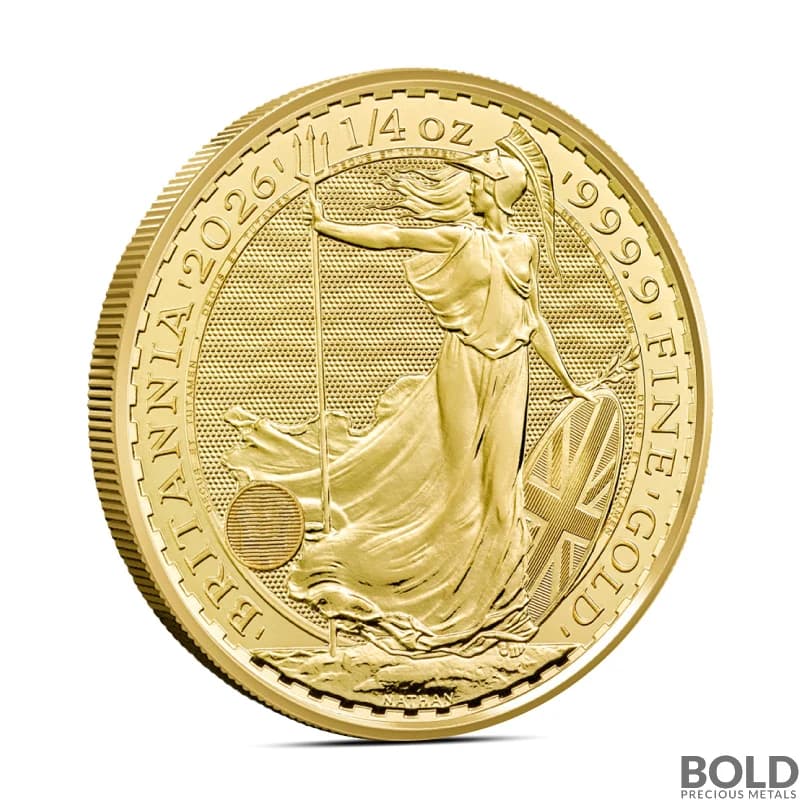 2026 1/4 oz British Britannia Gold Coin (BU)
