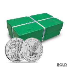 2026 1 oz American Silver Eagle Monster Box (500 Coins, BU)
