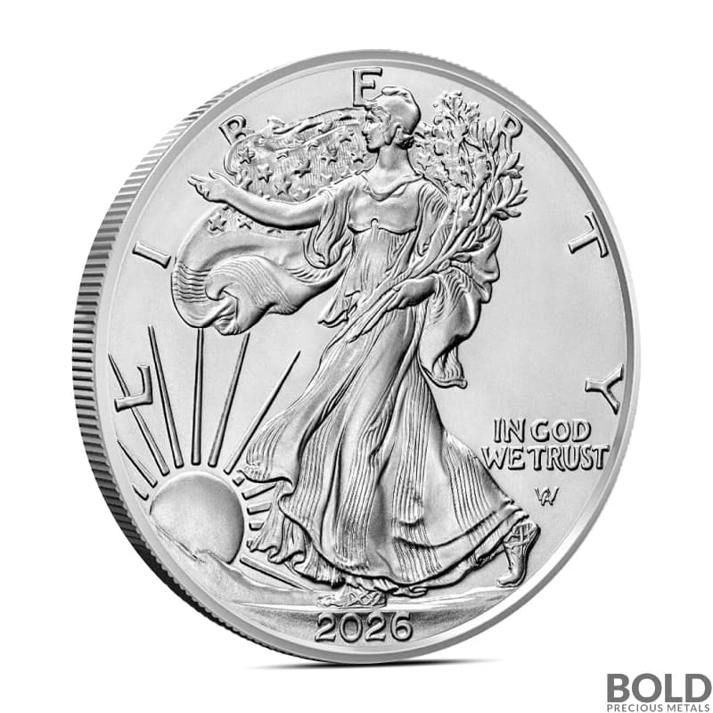 2026 1 oz American Eagle Silver Coin (BU)