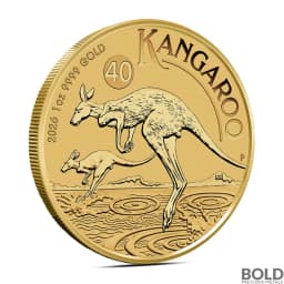 2026 1 oz Australian Kangaroo Gold Coin (BU)