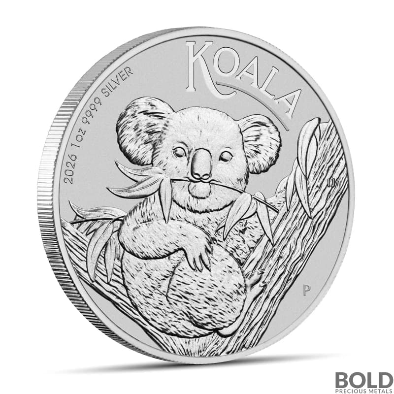2026 1 oz Australian Koala Silver Coin (BU)