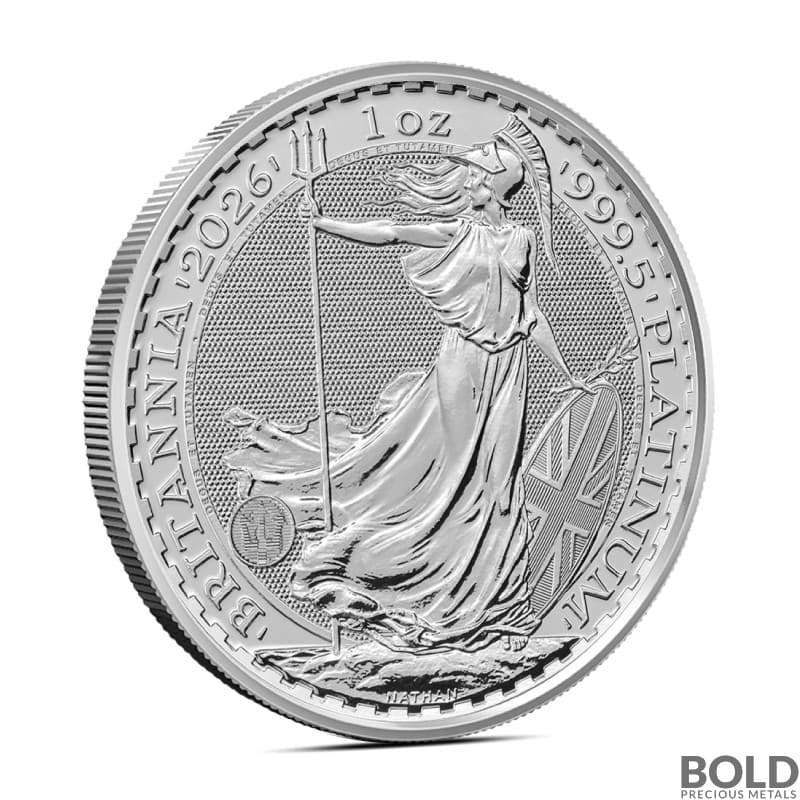 2026 1 oz British Britannia Platinum Coin (BU)