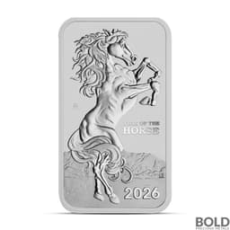 2026 1 oz Perth Horse Silver Bar