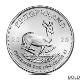 2026 1 oz South Africa Krugerrand Silver Coin (BU)