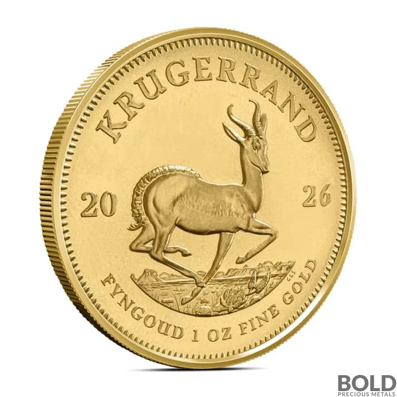 2026 1 oz South African Krugerrand Gold Coin (BU)