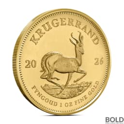 2026 1 oz South African Krugerrand Gold Coin (BU)