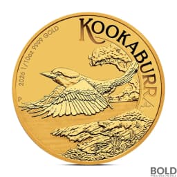 2026 1/10 oz Australian Kookaburra Gold Coin (BU)
