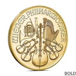 2026 1/25 oz Austrian Philharmonic Gold Coin (BU)