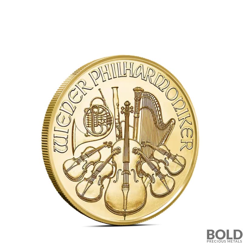 2026 1/25 oz Austrian Philharmonic Gold Coin (BU)