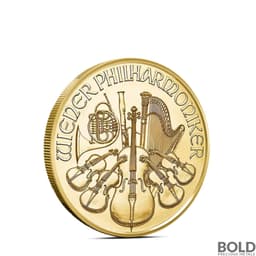 2026 1/25 oz Austrian Philharmonic Gold Coin (BU)