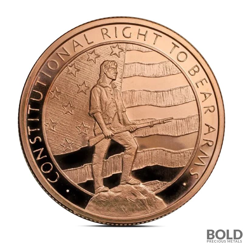 5 oz Second Amendment Copper Round