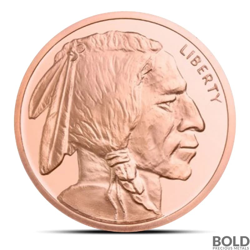 5 oz Buffalo Copper Round (Golden State Mint)