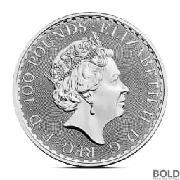 1 oz British Britannia Platinum Coin (BU, Random Date)