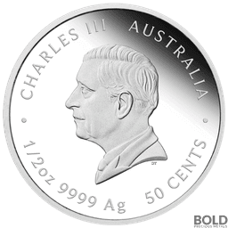 2025 1/2 oz Australian Lunar Year Of The Snake Silver Coin (Proof)