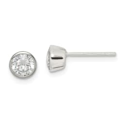 round-cz-bezel-set-stud-earrings-ss-polished
