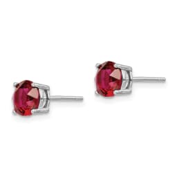 rhodium-plated-red-crystal-birthstone-earrings-ss