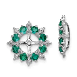 rhodium-diamond-and-created-emerald-earring-jacket-ss