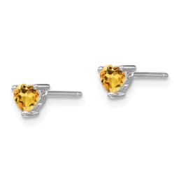 sterling-silver-rhodium-plated-heart-citrine-post-earrings