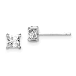 rhodium-plated-princess-white-topaz-post-earrings-ss