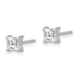 rhodium-plated-princess-white-topaz-post-earrings-ss