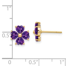 heart-shaped-amethyst-flower-post-earrings