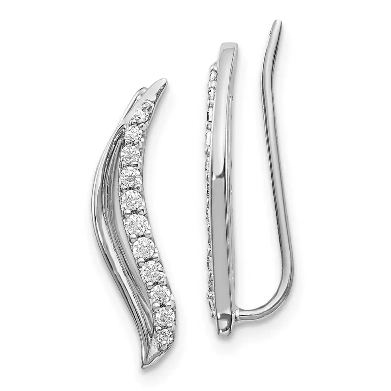 white-gold-diamond-wave-ear-climber-earrings