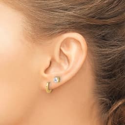 gold-tone-huggie-hoops-cz-stud-earrings-set-ss