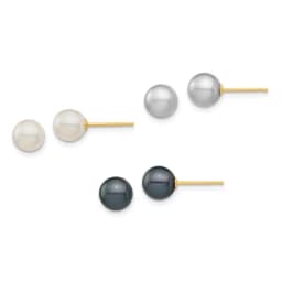 white-grey-black-round-fwc-pearl-3-pair-stud-post-earrings-set