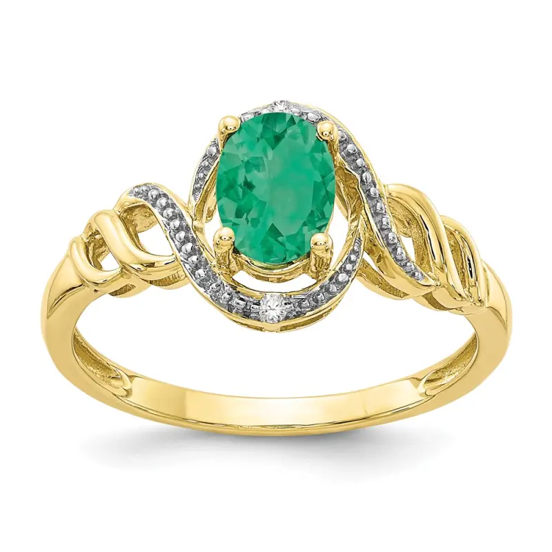10k-emerald-and-diamond-ring