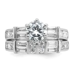 cheryl-m-sterling-silver-rhodium-plated-polished-cz-ring-set
