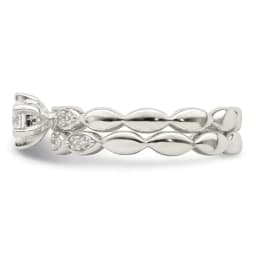sterling-silver-polished-cz-wedding-ring-set