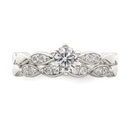 sterling-silver-polished-cz-wedding-ring-set