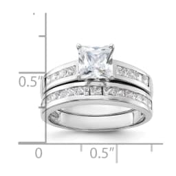 rhodium-plated-2-piece-cz-size-wedding-set-ring-ss