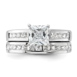 rhodium-plated-2-piece-cz-size-wedding-set-ring-ss