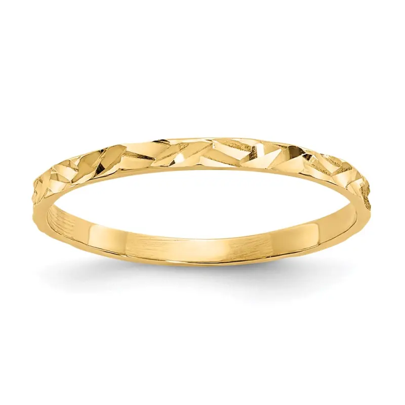14k-diamond-cut-zig-zag-design-band-childs-ring