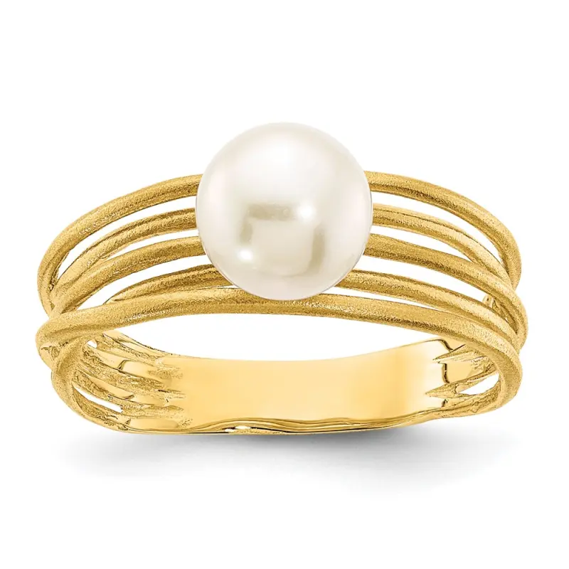 14k-7-8mm-round-white-freshwater-cultured-pearl-brushed-ring