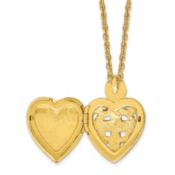 sof-gold-tone-18in-red-and-clear-crystal-sacred-heart-cross-locket-necklace