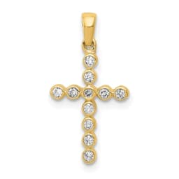 10k-polished-1-10ct-diamond-cross-pendant