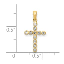 10k-polished-1-10ct-diamond-cross-pendant