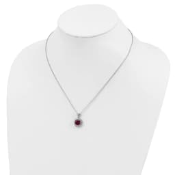 cheryl-m-sterling-silver-rhodium-plated-brilliant-cut-lab-created-ruby-and-brilliant-cut-baguette-cut-white-cz-18-inch-necklace