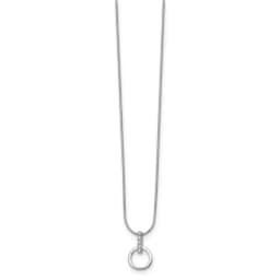 white-ice-sterling-silver-rhodium-plated-18-inch-open-circle-diamond-necklace-with-2-inch-extender