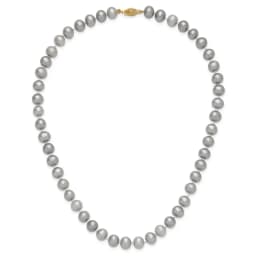 14k-8-9mm-grey-near-round-freshwater-cultured-pearl-16-inch-necklace